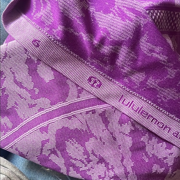 Lululemon Swiftly Tech Racerback Heathered Tender Violet Sz 6 - Picture 7 of 8